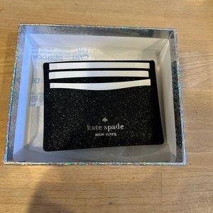 Brand new Kate spade sparkle card wallet